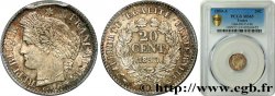 20 centimes Cérès, IIe République 1850 Paris F.146/3