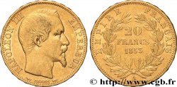 20 francs or Napoléon III, tête nue 1853 Paris F.531/1 TB+ 