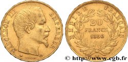 20 francs or Napoléon III, tête nue 1860 Strasbourg F.531/20 TTB 