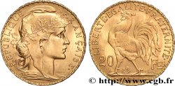20 francs or Coq, Liberté Égalité Fraternité 1914 Paris F.535/8 VZ+ 