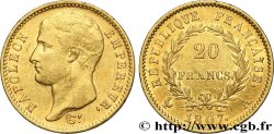 20 francs or Napoléon tête nue, type transitoire 1807 Paris F.514/1