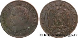 Cinq centimes Napoléon III, tête nue 1854 Marseille F.116/14