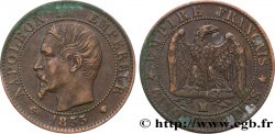 Cinq centimes Napoléon III, tête nue 1855 Marseille F.116/27