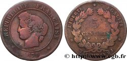 5 centimes Cérès 1879 Paris F.118/20