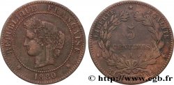5 centimes Cérès 1880 Paris F.118/21