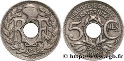 5 centimes Lindauer, petit module 1927  F.122/12