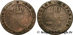 10 cent. à l&nbsp;N couronnée 1810 Limoges F.130/22