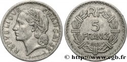 5 francs Lavrillier, aluminium 1945 Castelsarrasin F.339/5