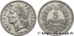 5 francs Lavrillier, aluminium 1945 Castelsarrasin F.339/5