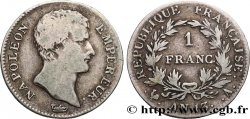 1 franc Napoléon Empereur, Calendrier révolutionnaire 1805 Paris F.201/14