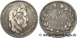 5 francs IIe type Domard 1834 Rouen F.324/30