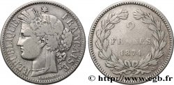 2 francs Cérès, sans légende 1871 Bordeaux F.264/4
