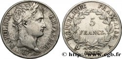 5 francs Napoléon Empereur, République française 1808 Paris F.306/2