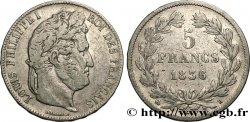 5 francs IIe type Domard 1836 Rouen F.324/54