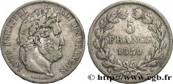 5 francs IIe type Domard 1839 Strasbourg F.324/77