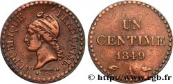 Un centime Dupré, IIe République 1849 Paris F.101/2