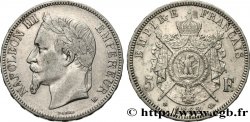 5 francs Napoléon III, tête laurée 1868 Strasbourg F.331/13