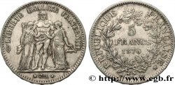 5 francs Hercule 1876 Bordeaux F.334/18 XF45 
