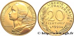 20 centimes Marianne, BU (Brillant Universel) 1999 Pessac F.156/43