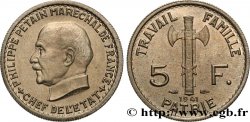 5 francs Pétain  1941  F.338/2