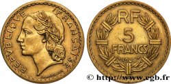 5 francs Lavrillier, bronze-aluminium 1946 Castelsarrasin F.337/8