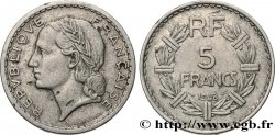 5 francs Lavrillier, aluminium 1948 Beaumont-Le-Roger F.339/15