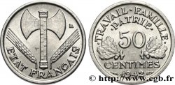 50 centimes Francisque, lourde 1942 Paris F.195/3