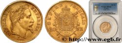 20 francs or Napoléon III, tête laurée 1870 Paris F.532/23 MS66 PCGS