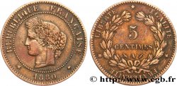 5 centimes Cérès 1880 Paris F.118/21