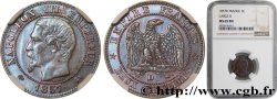 Deux centimes Napoléon III, tête nue 1857 Lyon F.107/46