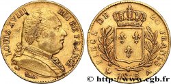 20 francs or Louis XVIII, buste habillé 1815 Paris F.517/10