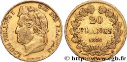 20 francs or Louis-Philippe, Domard 1834 Paris F.527/7