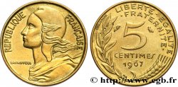 5 centimes Marianne 1967 Paris F.125/3