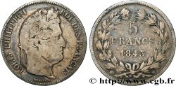 5 francs IIe type Domard 1843 Lille F.324/104