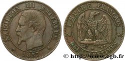 Deux centimes Napoléon III, tête nue 1857 Bordeaux F.107/49