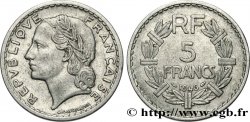 5 francs Lavrillier, aluminium 1946 Beaumont-Le-Roger F.339/7