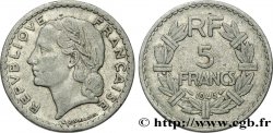 5 francs Lavrillier en aluminium 1946 Castelsarrasin F.339/8