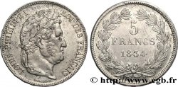 5 francs IIe type Domard 1834 Lille F.324/41 SUP55 