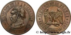 Médaille satirique Cu 32, type C “Chouette monétaire” 1870  Schw.C1a 