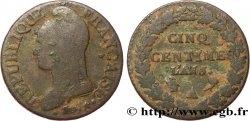 Cinq centimes Dupré, grand module 1797 Paris F.115/1