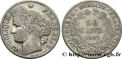 50 centimes Cérès, IIIe République 1882 Paris F.189/10