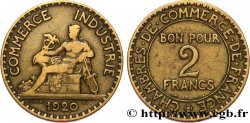 2 francs Chambres de Commerce 1920  F.267/2