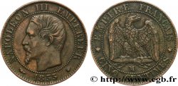 Cinq centimes Napoléon III, tête nue 1855 Marseille F.116/26