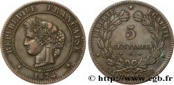 5 centimes Cérès 1874 Paris F.118/9