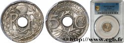 5 centimes Lindauer, petit module 1935 Paris F.122/18