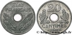 Essai de 20 centimes État français 1941 Paris F.153/1 MS64 