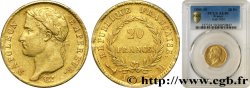 20 francs or Napoléon tête laurée, République française 1808 Toulouse F.515/4 AU50 PCGS