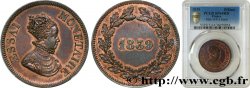 Essai monétaire cuivre, module du décime 1839  VG.2901  MS64 PCGS