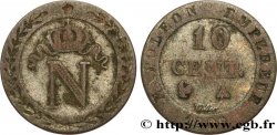 10 cent. à l&nbsp;N couronnée 1809 Paris F.130/10