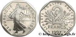 2 francs Semeuse, nickel, BE (Belle Épreuve) 1997 Pessac F.272/25 var.